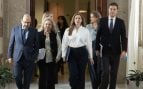 La portavoz del PP en el Congreso, Ester Muñoz, con su equipo.
