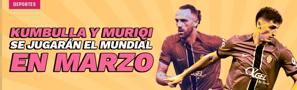 Kumbulla y Muriqi se jugarán el Mundial en marzo