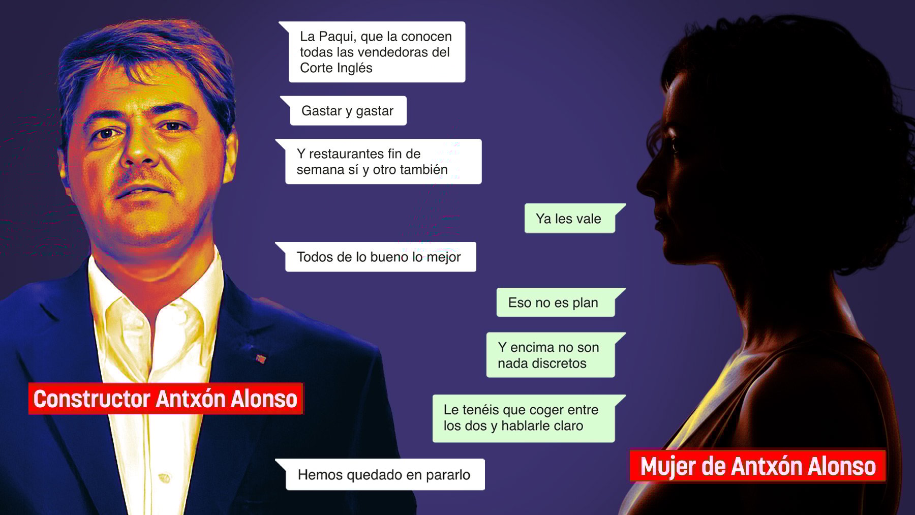 La trama avisó de los gastos desmedidos de Paqui, mujer de Cerdán: La conoce todo El Corte Inglés