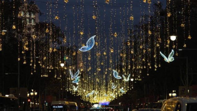 ciudad catalana Navidad