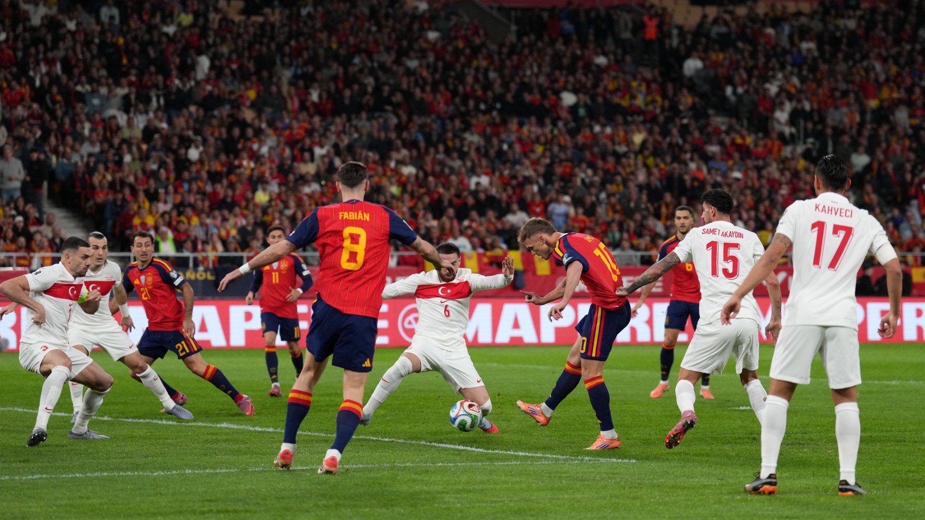 España – Turquía, en vivo hoy: partido de clasificación para el Mundial 2026.