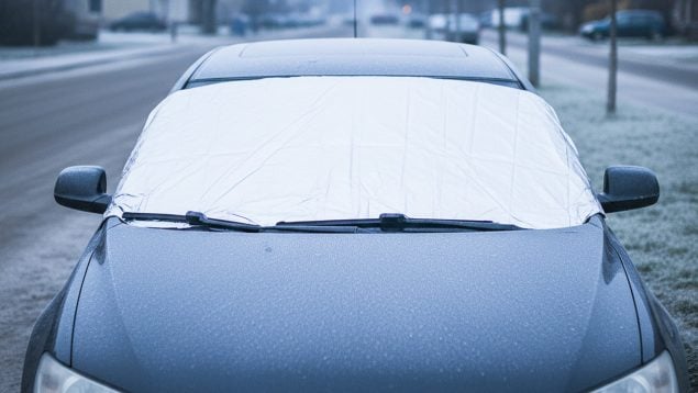 evitar que se forme hielo en el parabrisas