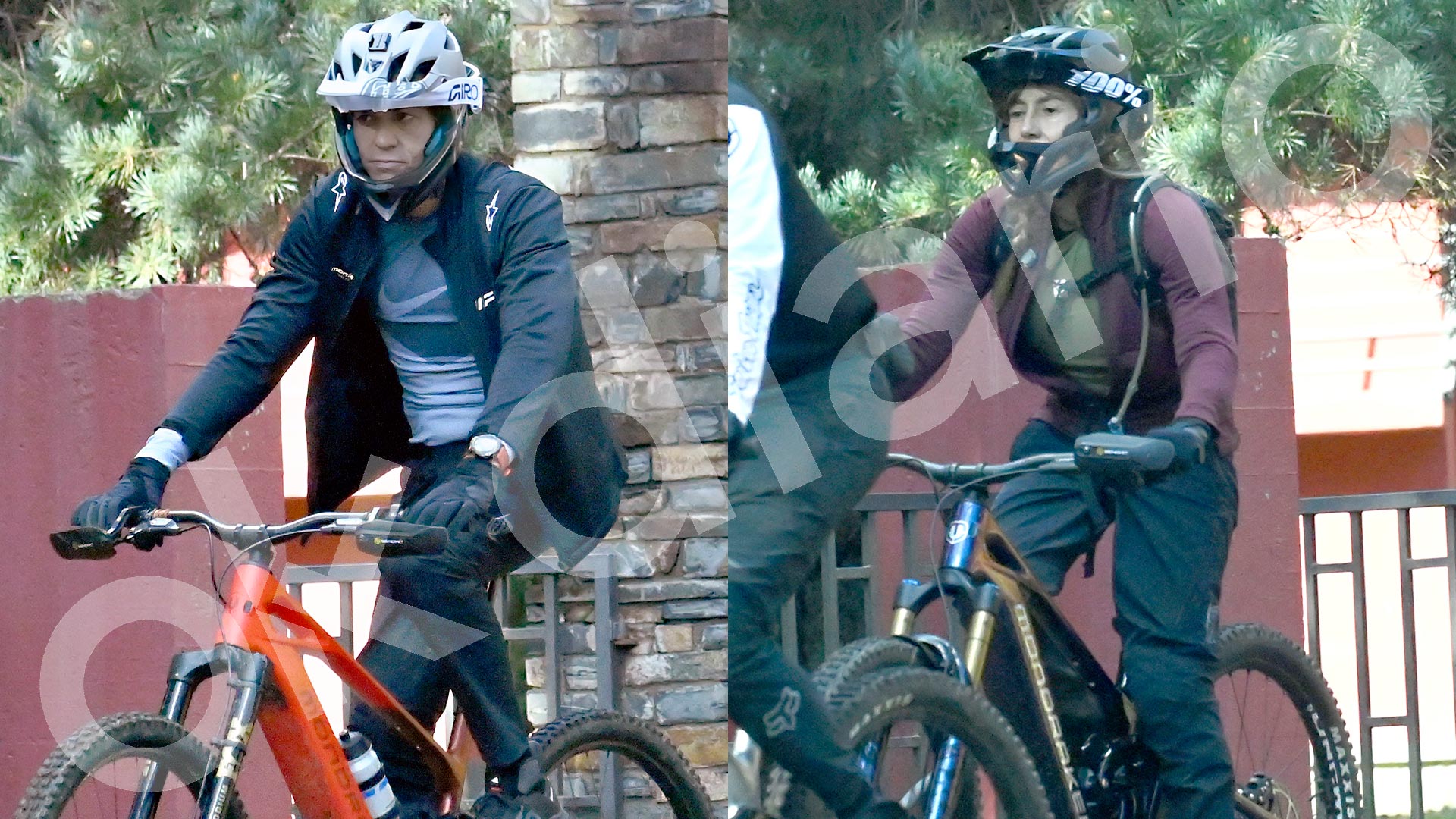 Sánchez y Begoña, cazados practicando ciclismo de montaña en el Valle de Arán