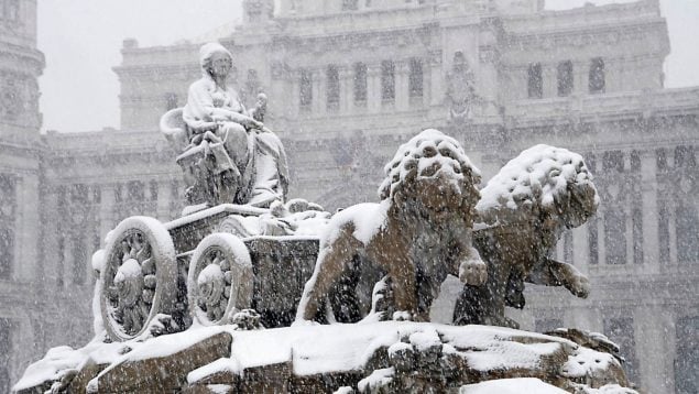 Madrid nevado