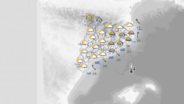 Aviso urgente del METEOCAT: Cataluña se prepara para un episodio que pondrá en alerta amarilla a estas zonas