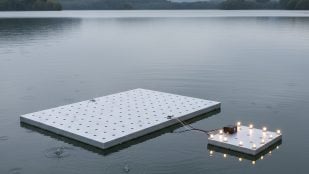 Gotas de lluvia en electricidad