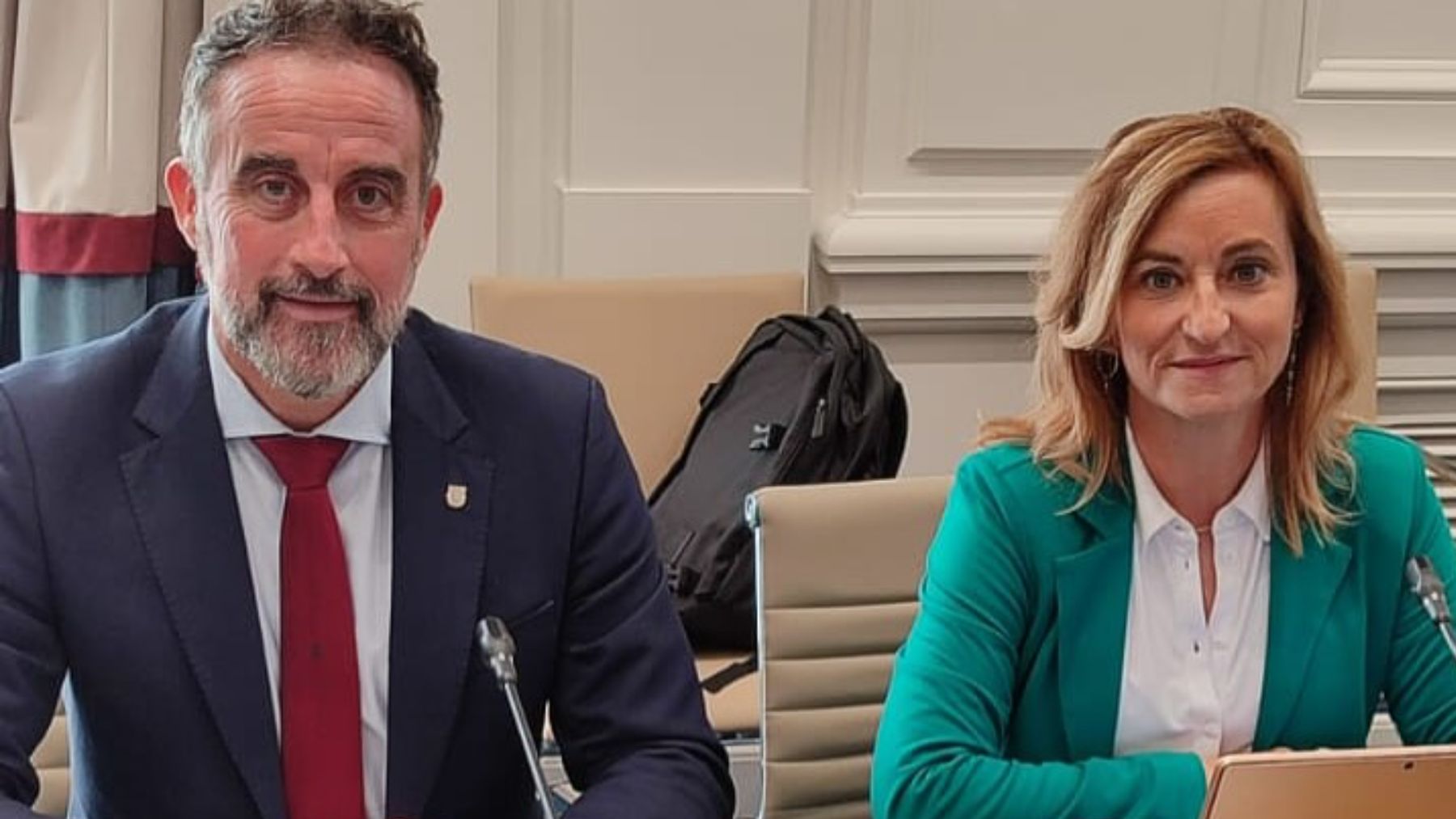 El conseller José Luis Mateo en la última reunión del Consejo Sectorial de Vivienda.