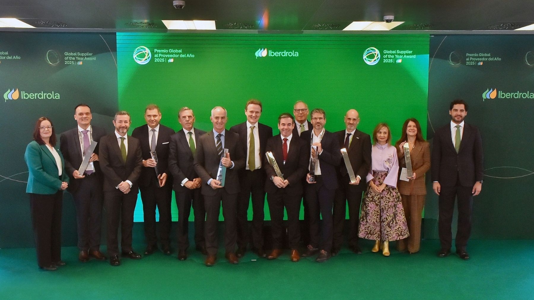 Entrega de premios de Iberdrola.