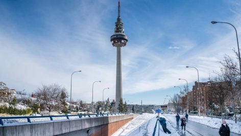 Madrid tras la tormenta Filomena en enero de 2021. (Foto: Europa Press)