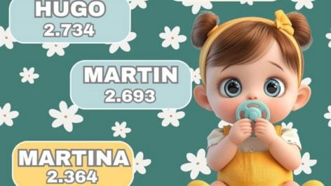 Nombres de niños recién nacidos