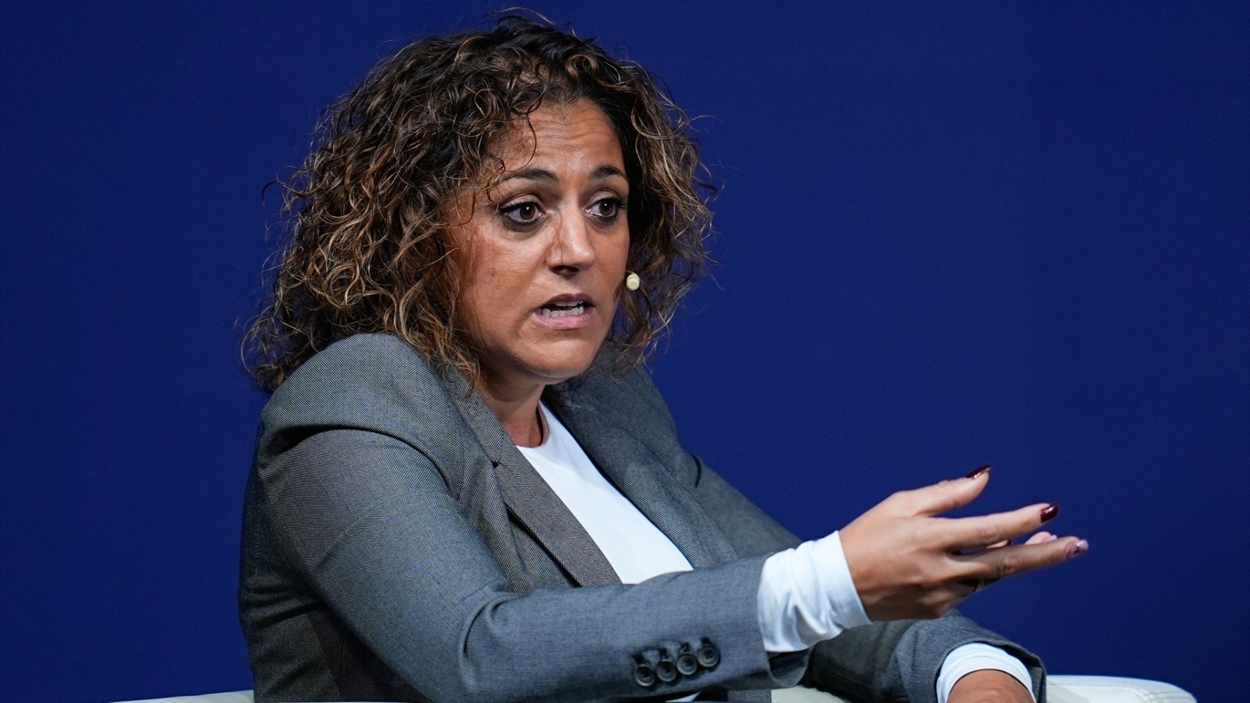 Beatriz Álvarez, presidenta de la Liga F. (EP)