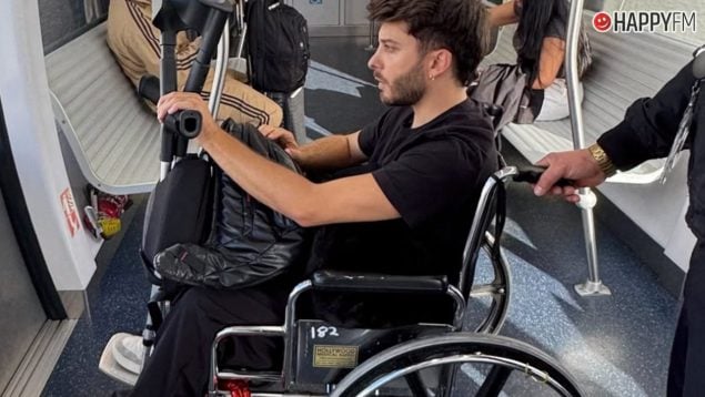 Blas Cantó en su cuenta de Instagram.