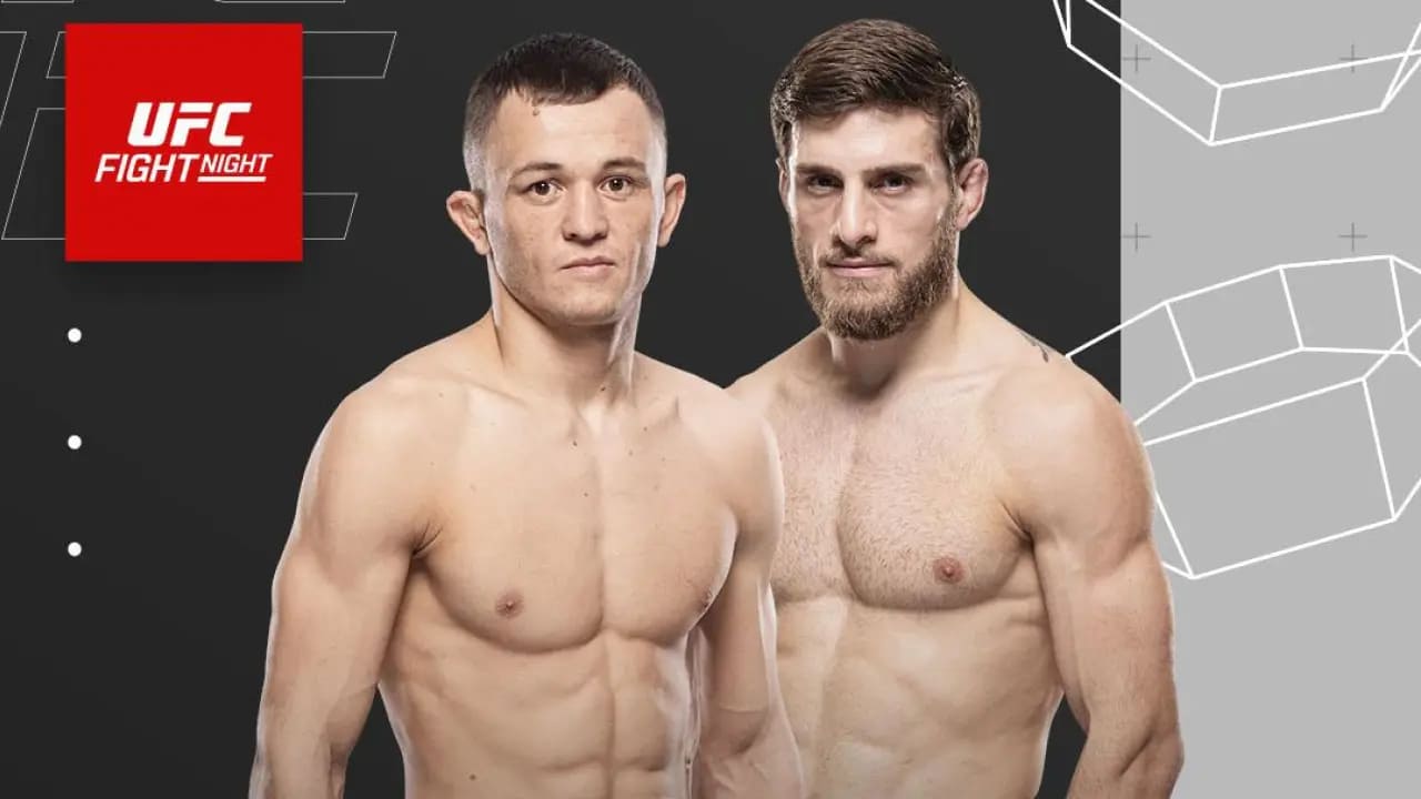 Cartel promocional del combate.