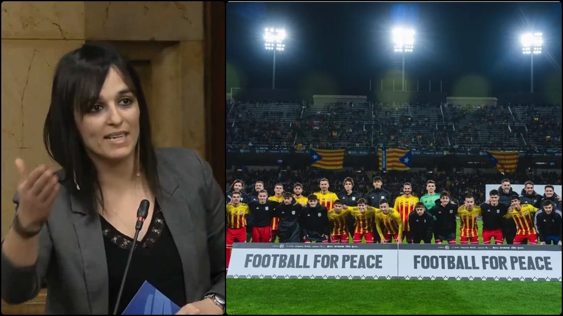 Guerra independentista tras el Cataluña-Palestina: El partido fue un fracaso y encima les blanqueamos