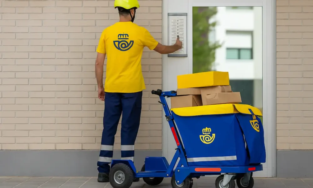 Los nuevos carros motorizados ‘ilegales’ de Correos que están dando que hablar