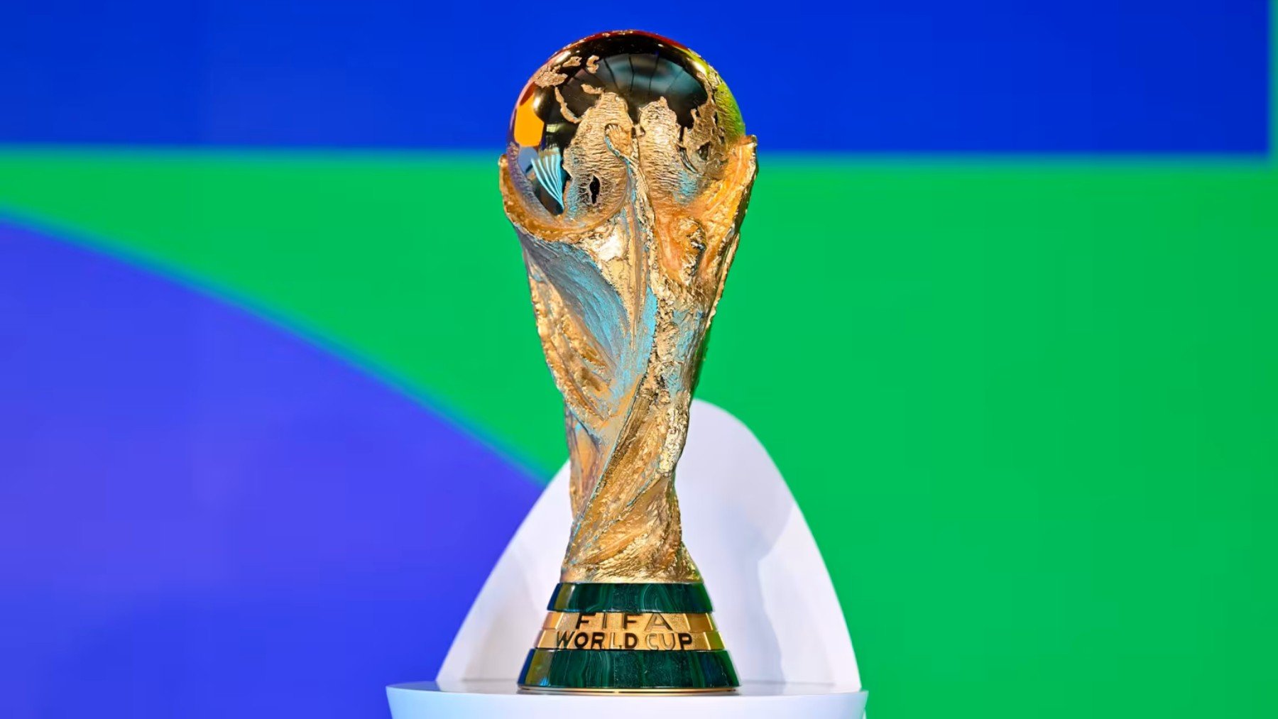 El trofeo del Mundial 2026. (FIFA)