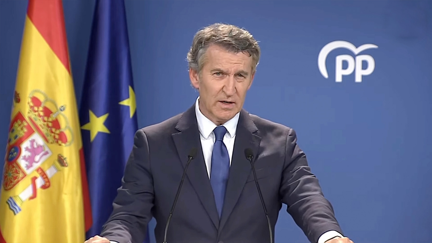 Feijóo exige a Sánchez que dimita y convoque elecciones: Como es la salida digna, no la tomará