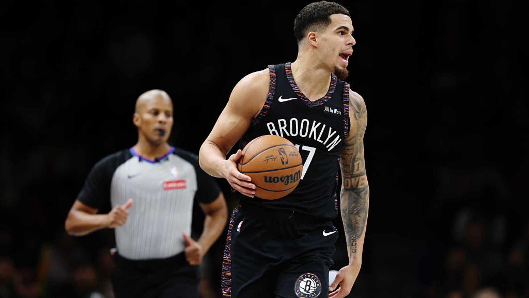 Michael Porter Jr., jugador de los Brooklyn Nets. (Getty Images)