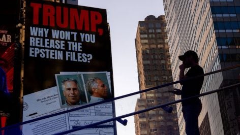 Petición a Trump para que libere los archivos de Epstein. (Getty (1)