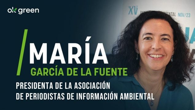 María García de la Fuente, presidenta de la Asociación de Periodistas de Información Ambiental (APIA).