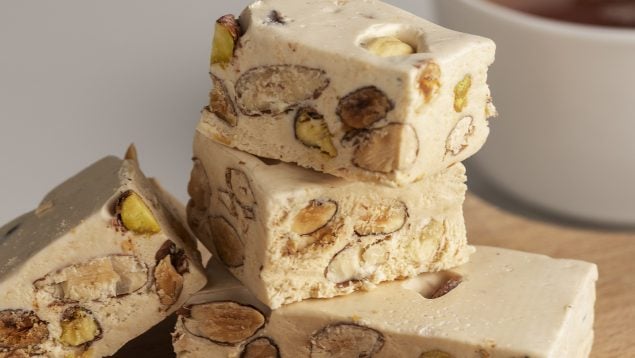 Turrón duro en la Thermomix