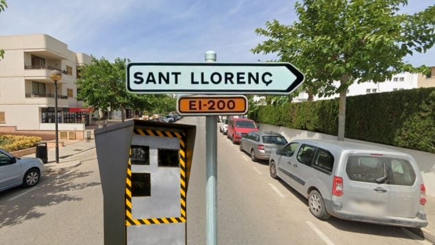 pueblo Mallorca Sant Llorenç radar multas radares
