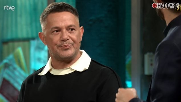 Alejandro Sanz en La Revuelta. (RTVE)