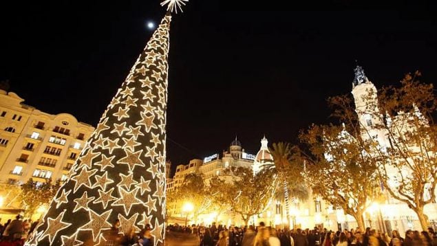 encendido luces Valencia Navidad