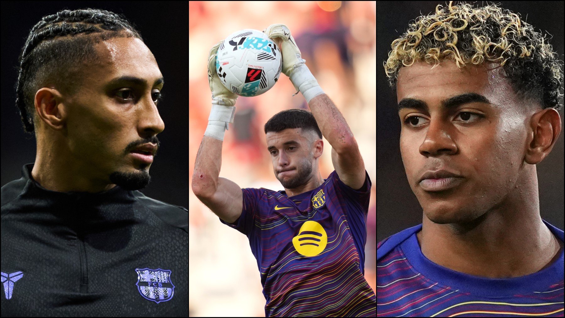 El Barcelona prepara el regreso al Camp Nou con Lamine Yamal, Raphinha y Joan recuperados