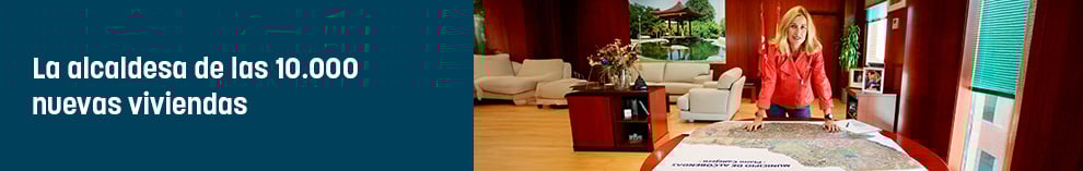 La alcaldesa de las 10.000 nuevas viviendas