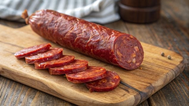 Chorizo, comida, alimento