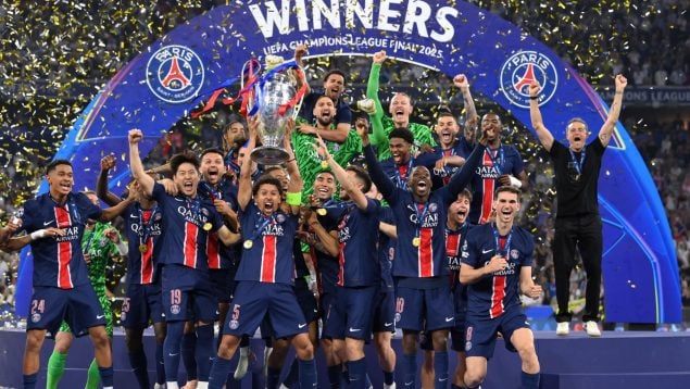 PSG Champions TVE Pedro Sánchez