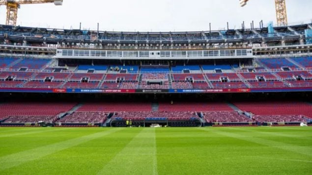 El Spotify Camp Nou, en obras. (FCB)