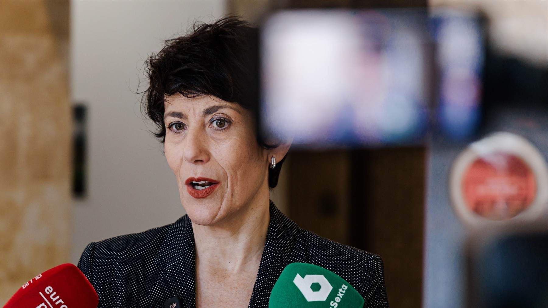 Elma Saiz, ministra de Seguridad Social.