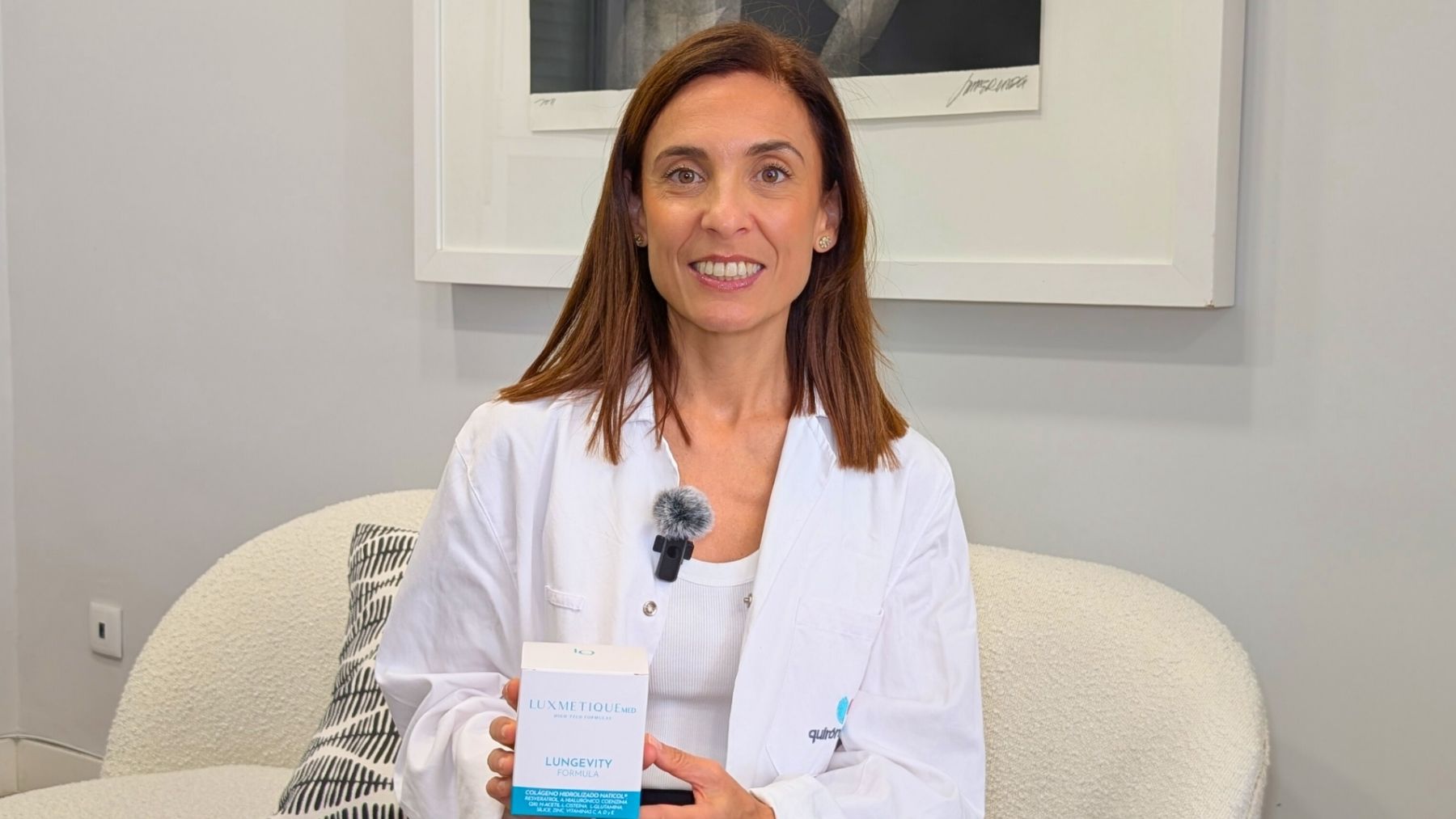 Dra. Comeche: Una suplementación adecuada puede ayudar al tejido pulmonar a recuperarse más rápido