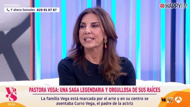 Pastora Vega en 'Y ahora Sonsoles'. (Atresmedia)