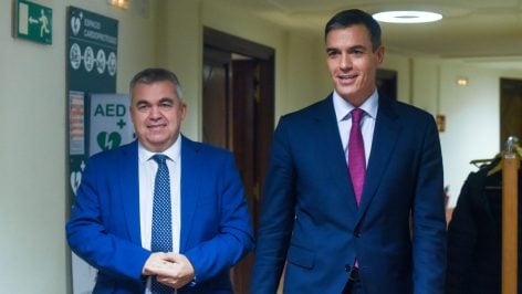 Sánchez y Cerdán. (Foto: EP)
