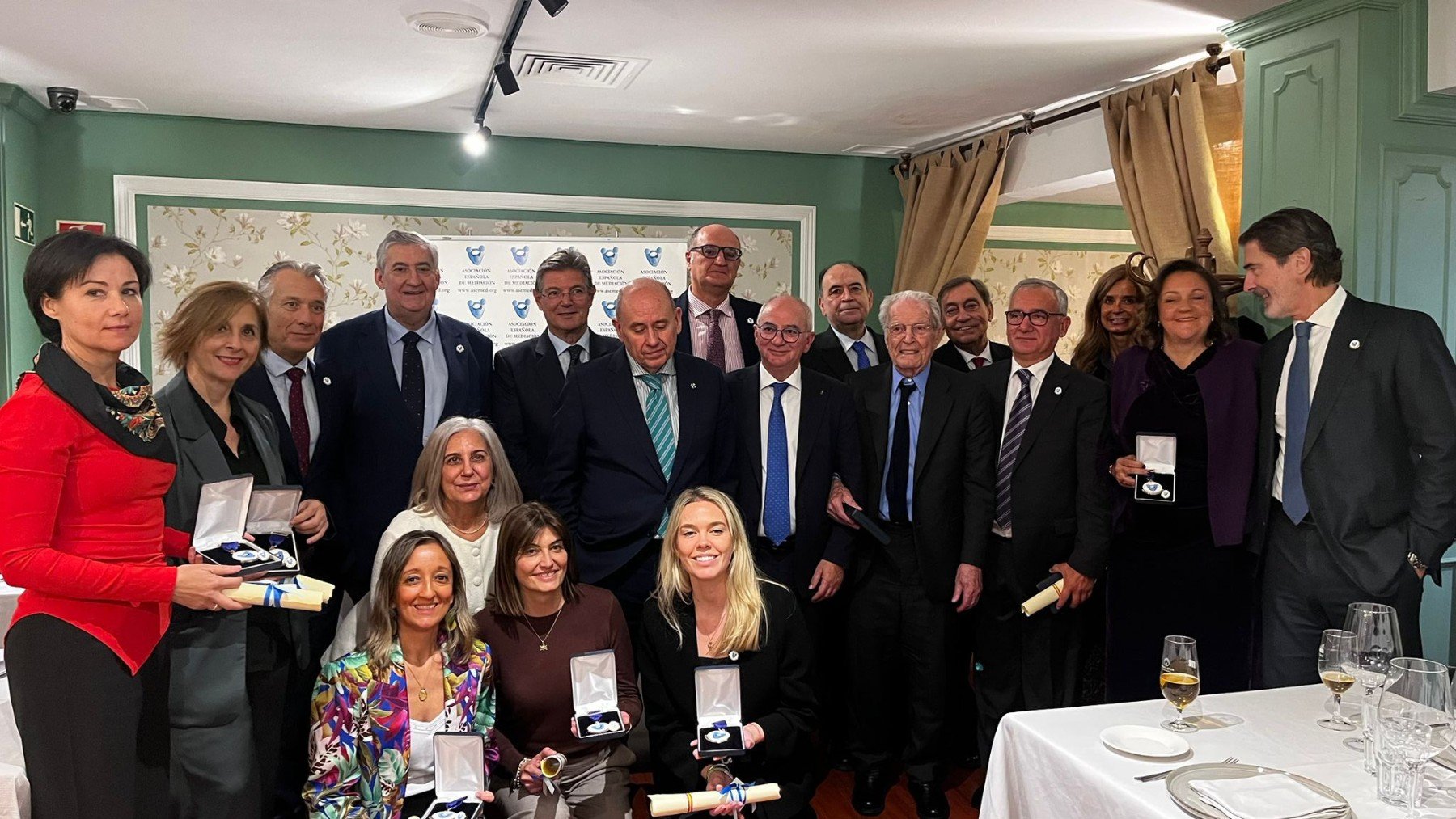 Momento de la presentación de los premios ASEMED.