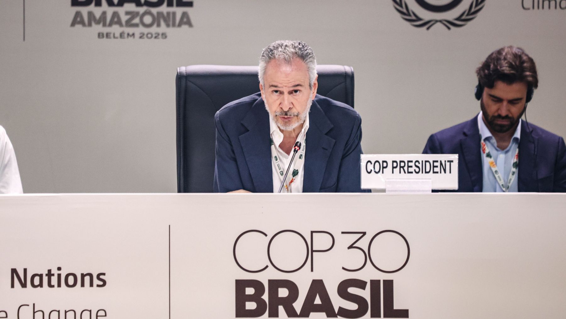 El presidente de la COP30, André Corrêa do Lago.