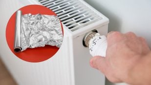 Truco con papel albal para ahorrar en calefacción