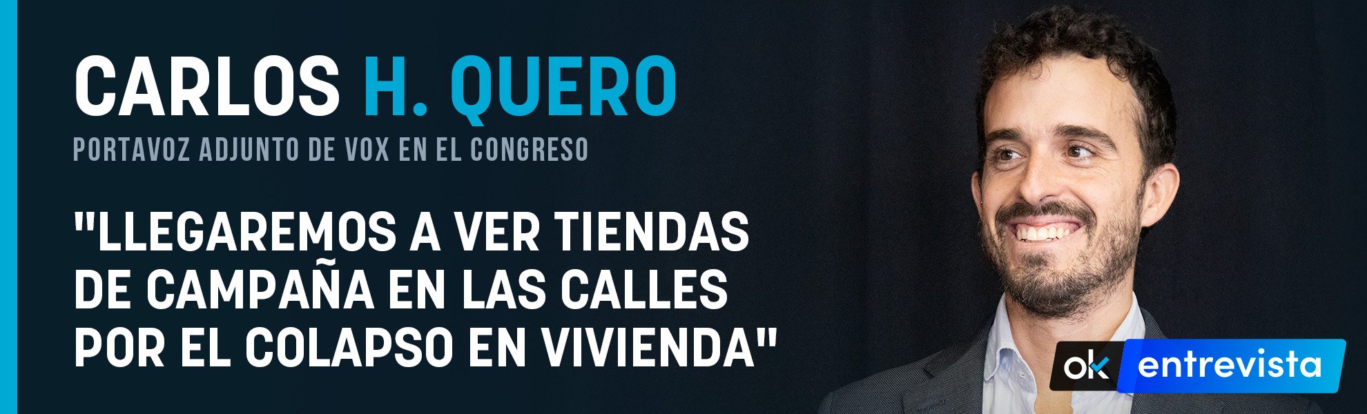 Carlos H. Quero: Llegaremos a ver tiendas de campaña en las calles por el colapso en vivienda