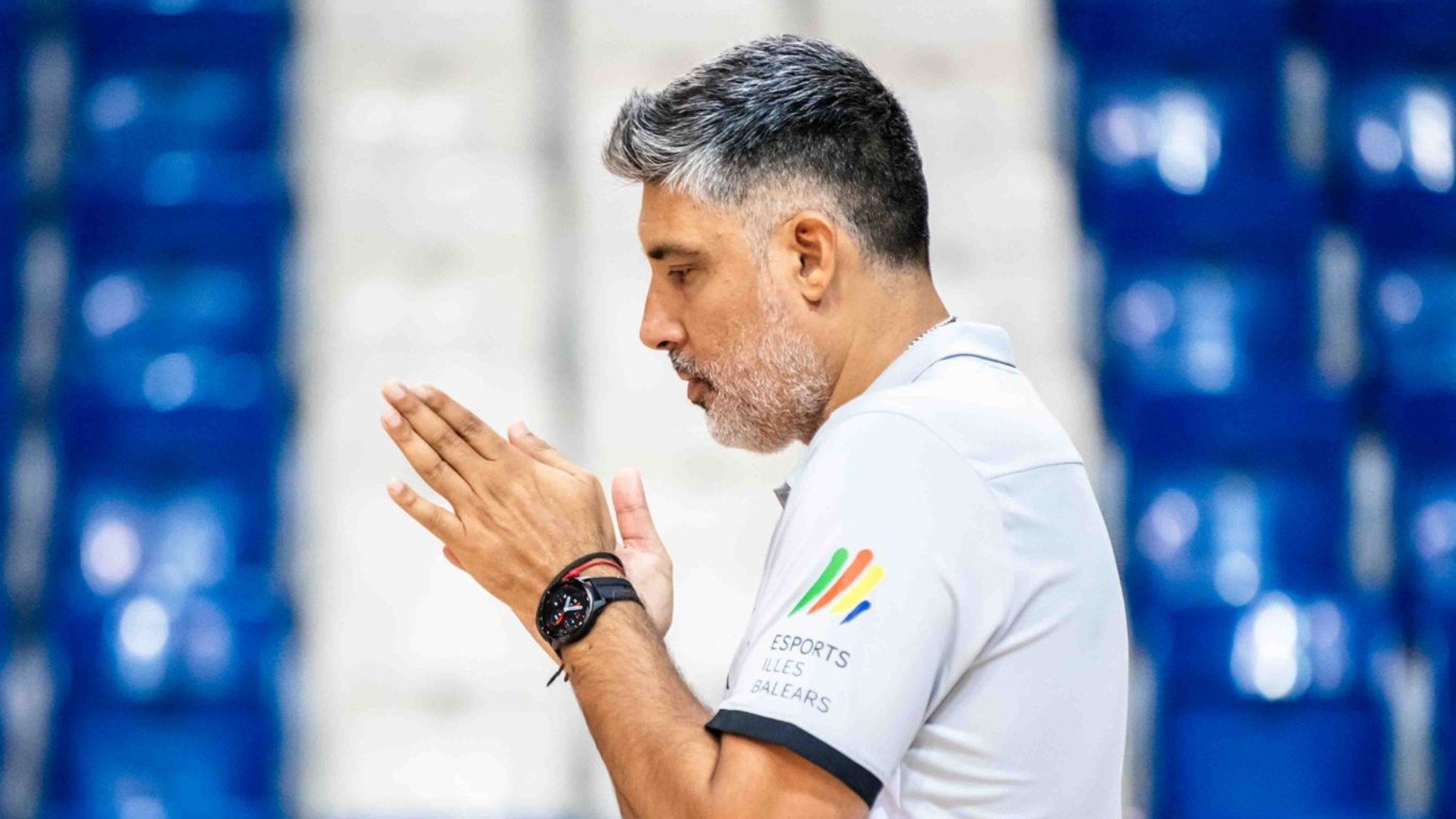 Lucas Victoriano, en un entrenamiento.