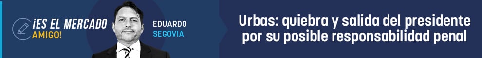 El chicharro Urbas: quiebra y salida del presidente por su posible responsabilidad penal