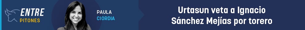 Urtasun veta a Ignacio Sánchez Mejías por torero