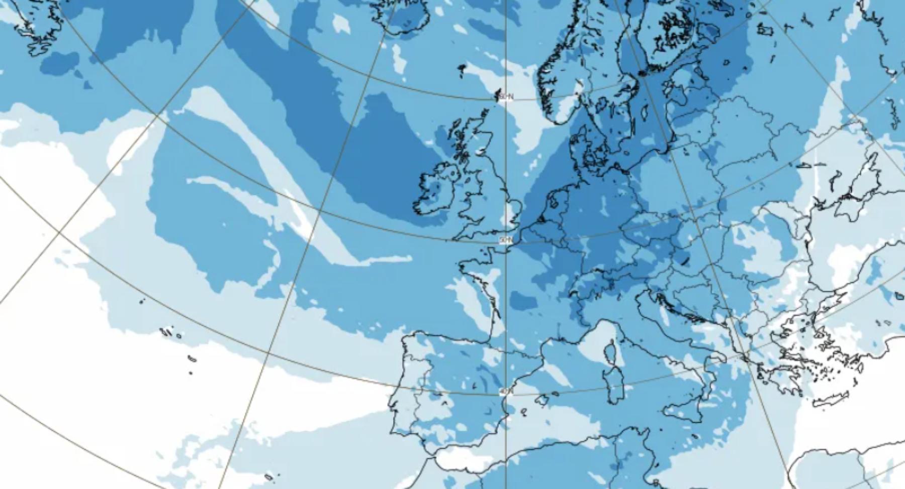 Giro drástico del tiempo: la AEMET anuncia la llegada de nieve a partir del lunes en estas zonas