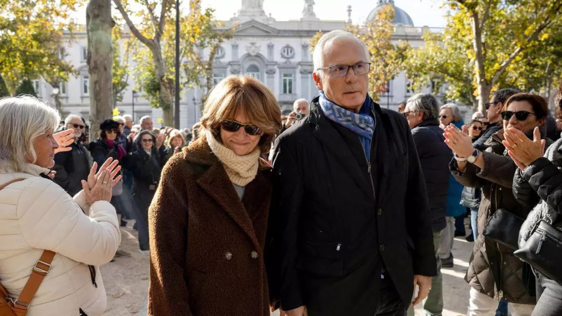 El ex juez prevaricador Garzón y la ex fiscal general Delgado apoyan en Madrid al condenado García Ortiz