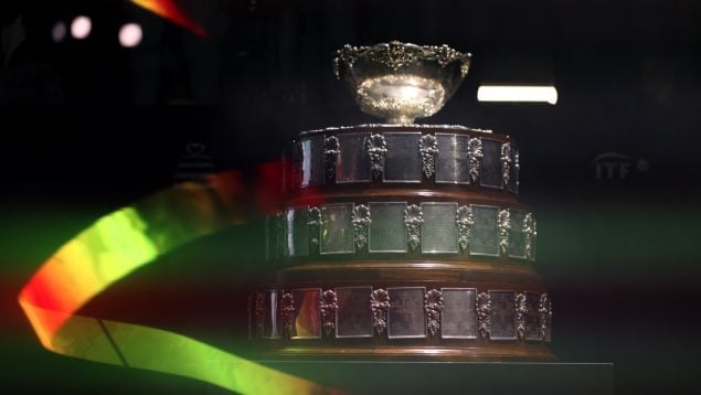 Trofeo de la Copa Davis.
