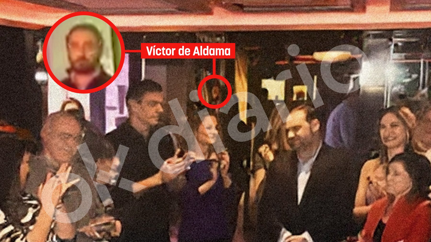 La imagen que prueba que Aldama fue el anfitrión de la cúpula del PSOE en el cumpleaños de Ábalos