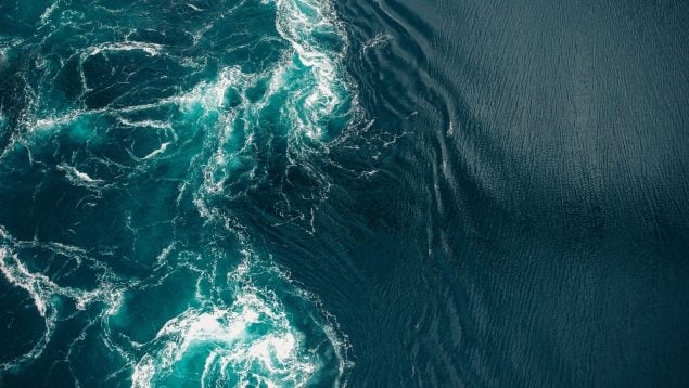 La corriente oceánica