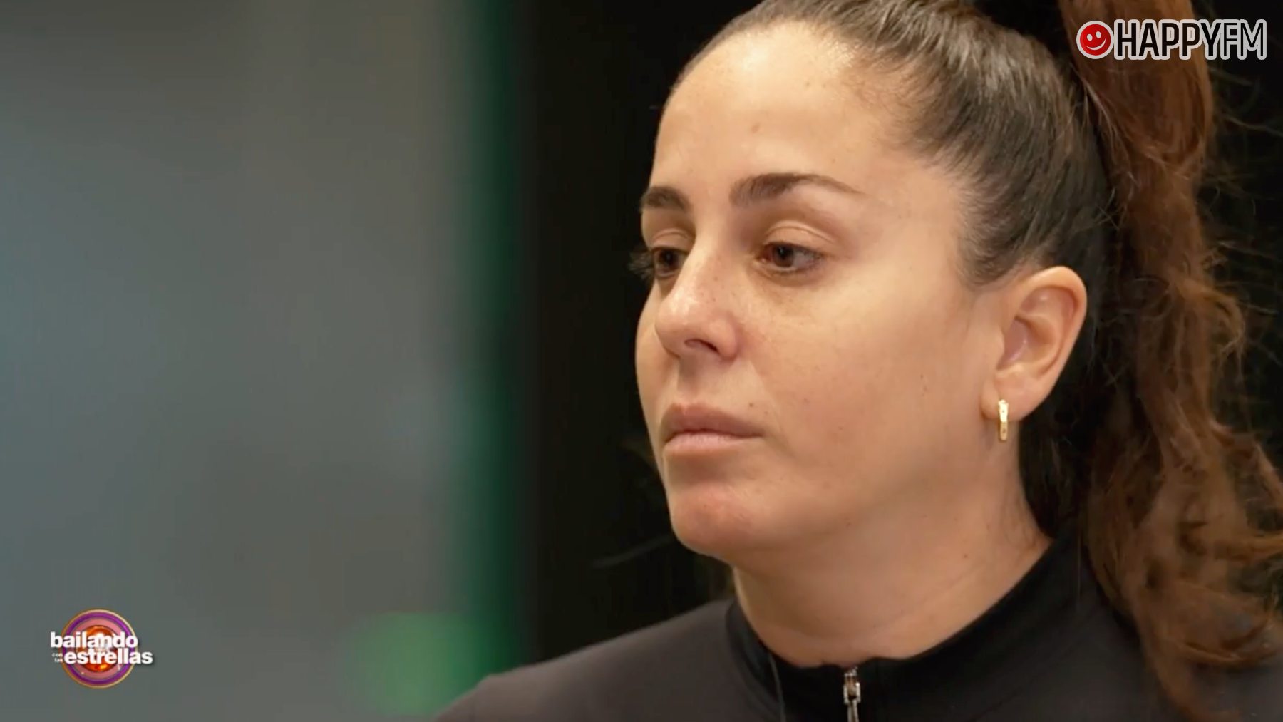 Anabel Pantoja, entre lágrimas, abandona